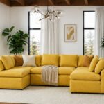 Spacious U Shape Sofa – Perfect for Family Rooms