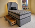 King Divan Bed Set with Mattress Option - King Divan Bed - Image 4