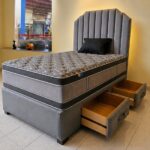 Premium Double Divan Bed with 2 Drawers