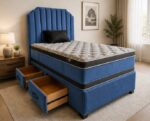 Double Divan Bed with 4 Drawer Storage - Image 5