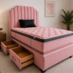 Super King Size Divan Bed Frame with Mattress or Without Option