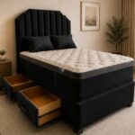 Super King Size Divan Bed Base with Optional Mattress or Set