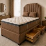 Double Divan Bed with Long Lasting Frame - Double Bed with Mattress