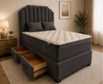 Super King Size Divan Bed Base Only or Full Set with Mattress