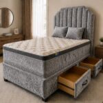 Double Divan Bed with Drawer Storage