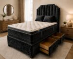 Divan Bed with Drawer Storage - Double Divan Bed Base for Spacious Rooms