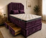Double Divan Bed with Strong Frame - Bed Base with Modern - Image 5