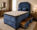 Double Divan Bed with Quality Upholstery - Double Divan Bed
