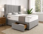 Double Divan Bed with Storage Drawers - Double Bed