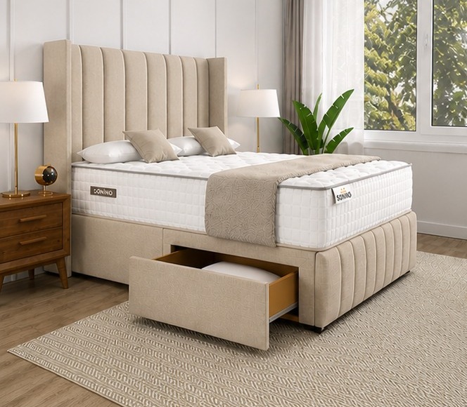 WhatsApp Image 2026-05-05 at 4.39.31 AM (3) Double Divan Bed with Modern Upholstery - Double Divan Bed with Drawers - Image 1