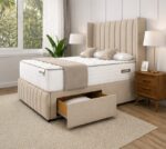 King Size Divan Bed Base with Luxury Feel - Divan Bed with Smart Drawer Layout