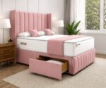 Super King Size Divan Bed with Classic Finish - Image 3