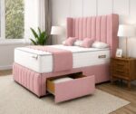 Super King Size Divan Bed with Classic Finish - Image 2