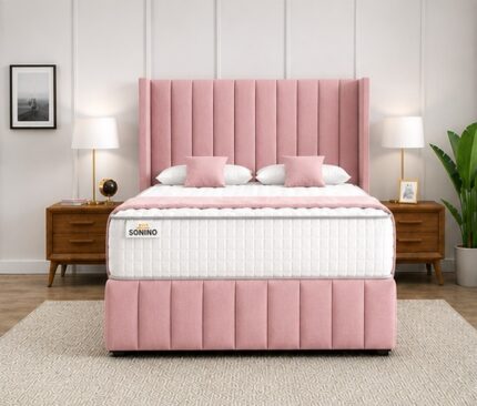 Super King Size Divan Bed with Classic Finish