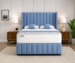 Luxury Fabric Double Divan Bed - Divan Bed with Storage - Image 2
