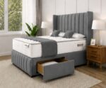 King Size Divan Bed with Strong Wooden Base - King Size Divan Bed
