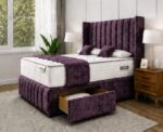 Super King Size Divan Bed with Quality Upholstery - Super King Size - Image 2