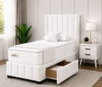 Single Divan Bed with Comfortable Support