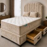 Double Divan Bed with Clean Modern Look - Double Divan Bed with Functional Design