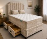 Double Divan Bed with Clean Modern Look - Double Divan Bed with Functional Design - Image 5