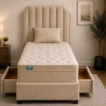 Single Divan Bed Luxury Upholstered - Bedroom Single Divan Bed with Drawers