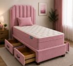 Single Divan Bed with Drawer Storage System - Image 2