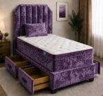 Single Divan Bed with Modern Storage Solution - Image 2