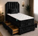 Single Divan Bed with Comfortable Support - Image 2