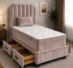 Single Divan Bed with Stylish Storage - Image 4