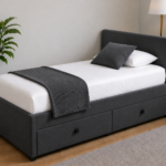 Single Divan Bed with 2 Storage Drawers