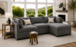 Large U Shape Sofa – Stylish Family Seating - Image 4