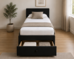 Solid Wood Divan Single Bed Frame - Image 4