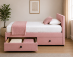 Premium Divan Bed with 2 Drawers - Single Bed - Image 5