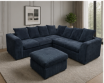 Dylan 5 Seater Corner Sofa – Contemporary Interior Style - Image 3
