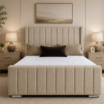 Panel Super King Size Bed – Modern Luxury Bed Frame - Panel Bed