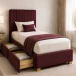 Bedroom Single Divan Bed Frame - Modern Single Bed
