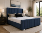 Panel Double Bed – Premium Modern Bedroom Furniture - Image 4