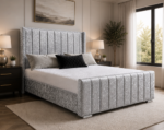 Panel Super King Size Bed – Modern Elegant Sleeping Bed 🛏️✨ - Image 4