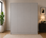 Durable Storage Cabinet – 4 Door Wardrobe - Image 4