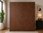Spacious Clothing Wardrobe with Drawers - 4 Door Wardrobe - Image 4