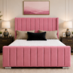 Panel Super King Size Bed – Modern Elegant Design