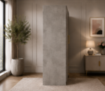 Durable Triple Door Wardrobe with Drawer Storage - Wardrobe - Image 5