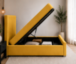 Double Ottoman Bed – Modern & Practical Storage Solution - Image 3