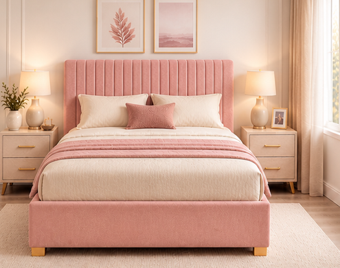 ewfewew Double Divan Bed with Storage Drawers - Image 1
