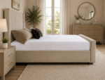 Panel Double size Bed – Soft Upholstered Headboard Design - Image 3