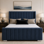 Panel Super King Size Bed – Elegant Modern Bed Frame - Panel Bed