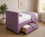 Single Divan Bed with 2 Storage Drawers - Image 3