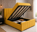 Double Ottoman Bed – Modern & Practical Storage Solution - Image 2