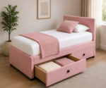 Premium Divan Bed with 2 Drawers - Single Bed - Image 2