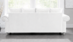 White 3 Seater Sofa - Ashwin Stylish 3 Seater Sofa - Image 4